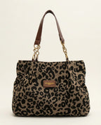 Tavira | Leopard Charm Tote in KIM London product styling