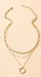 Layered Gold | Pendant Necklace