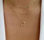 Layered Gold | Pendant Necklace