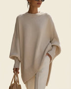 Wanwen | Sophisticated Wool Blend Sweater in KIM London product styling