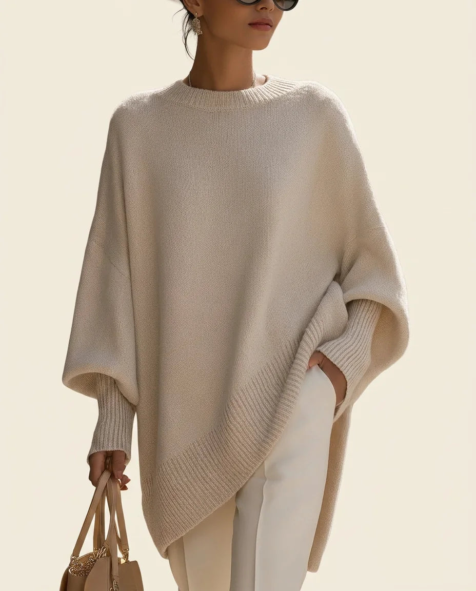 Wanwen | Sophisticated Wool Blend Sweater in KIM London product styling