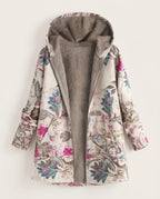 Willow | Warm Hooded Jacket in KIM London product styling