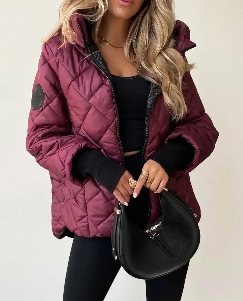 Winola | Everyday Cotton Hooded Jacket in KIM London product styling